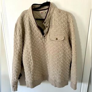 Faherty Epic Quilted Fleece Pullover XXL